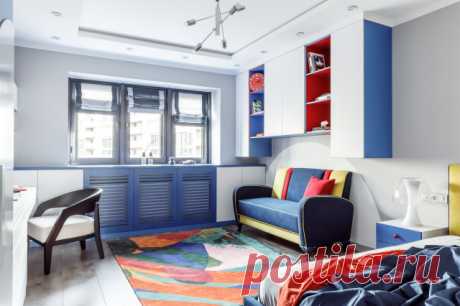 Детская недели: Комната мальчика по мотивам русского авангарда | Houzz Россия