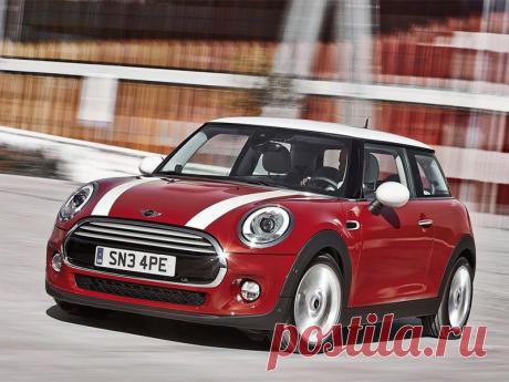 Фотография автомобиля MINI Mini (поколение II) - Mini Cooper 2014 вид спереди основной