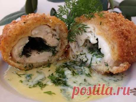 Котлеты По-Киевски - Очень Вкусный Пошаговый Рецепт (CHICKEN &quot;Kiev&quot;)