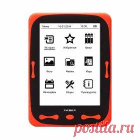 Купить Электронная книга Texet TB-566, 6&quot;, 4 Гб, 800x600, E-ink градаций серого: 16, красная в Пензе, цена / Интернет-магазин &quot;Vseinet.ru&quot;.
Новая гамма эмоций при классическом чтении с черно-белого экрана! Компания «Электронные системы «Алкотел» начинает продажи стильной, яркой и при этом доступной книги teXet TB-566 на технологии «электронные чернила». Впервые перед пользователями такая свобода выбора – шесть вариантов оформления с самыми трендовыми цветовыми акцентами.