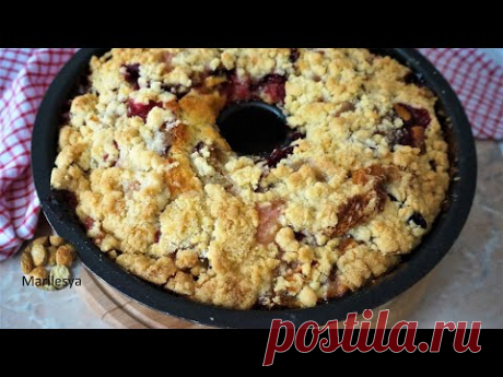 Сливовый кекс с посыпкой! Просто и небанально!