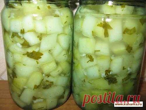 Рецепт: Кабачки как 