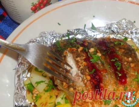 Рыба, запеченная в фольге с картофелем – кулинарный рецепт