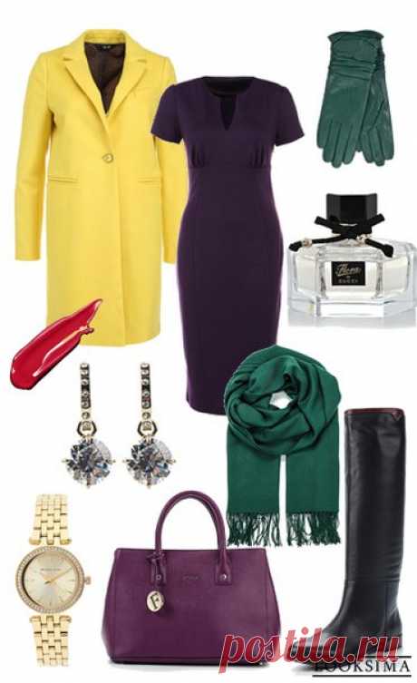 Строгий и яркий образ. #looksimaFashion #style #instalook #lookoftheday #модныйобраз #стиль