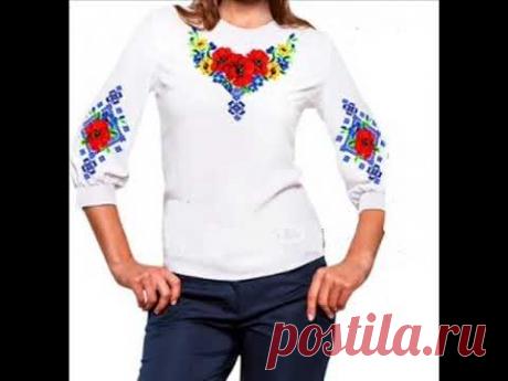 Вышитые рубашки женские - заготовки