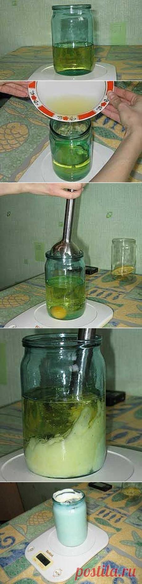 Самодельный майонез