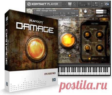 Native Instruments Damage v1.5 KONTAKT UPDATE-SYNTHiC4TE | 145 MB
Dark, aggressive, thrilling and threatening — DAMAGE is breathtaking cinematic percussion with a tense, epic edge. Created by , DAMAGE is a unique instrument combining orchestral percussion, incredible sampled sounds and edgy electronics. Designed to inspire, DAMAGE delivers jaw-dropping quality in an intuitive and easy-to-use interface.