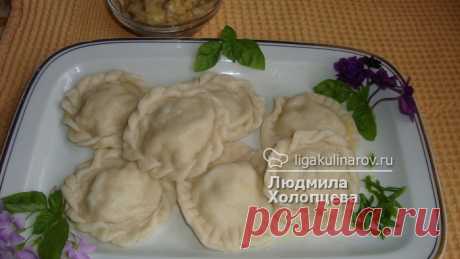 Равиоли с куриным фаршем и грибным соусом - рецепт пошаговый с фото