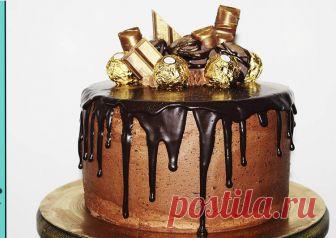 Шоколадный Торт ТЁМНЫЙ ларри по Рецепту Энди Шеф - Мега Шоколадный Торт - Рецепты nk cooking Автор рецепта sensy - Cookpad
