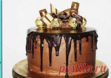 Шоколадный Торт ТЁМНЫЙ ларри по Рецепту Энди Шеф - Мега Шоколадный Торт - Рецепты nk cooking Автор рецепта sensy - Cookpad