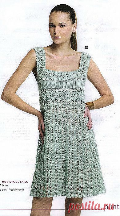 Сарафан крючком от PUNT & moda.