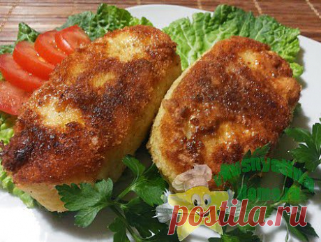 Картофельные котлеты с фаршем