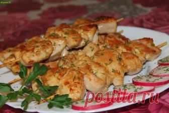 Я поклонница этого блюда — Куриные грудки на шпажках