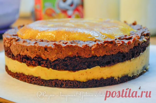 Рождественский шоколадный торт с цитрусовыми и специями (Christmas cake chocolate citrus-spices) | "Жизнь - вкусная!": кулинарный блог Галины Артеменко; Praline - домашняя кондитерская студия