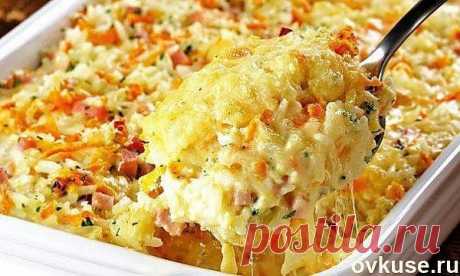 сырно-рисовая запеканка - Простые рецепты Овкусе.ру