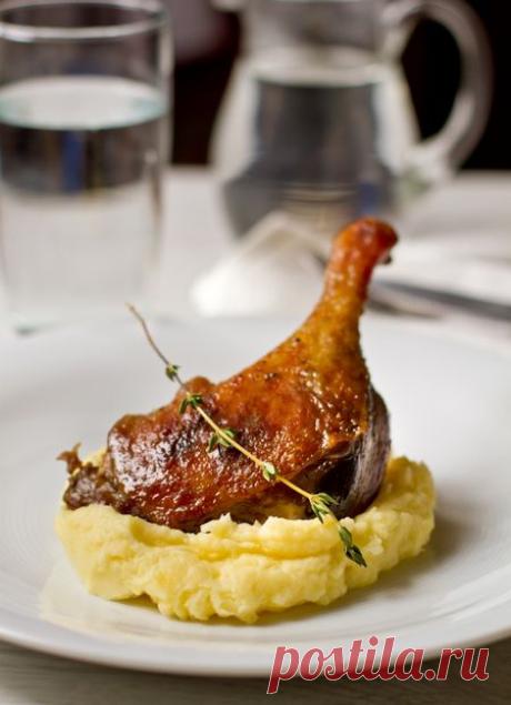 Конфи из утки - Пошаговый рецепт с  | Вторые блюда | Вкусный блог - рецепты под настроение