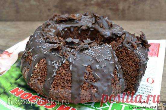 Шоколадный постный кекс на соке - Хлебопечка.ру
