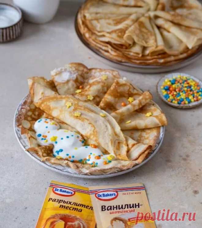 Блинчики тонкие на молоке пошаговый рецепт с фото