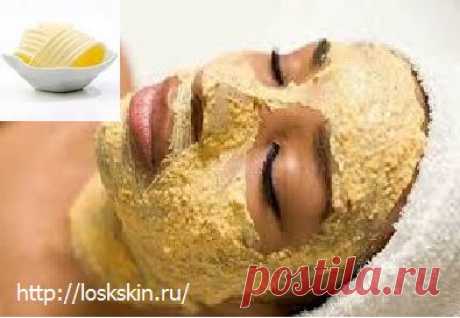 Сливочное масло для лица. Крем и маска из сливочного масла для кожи лица.