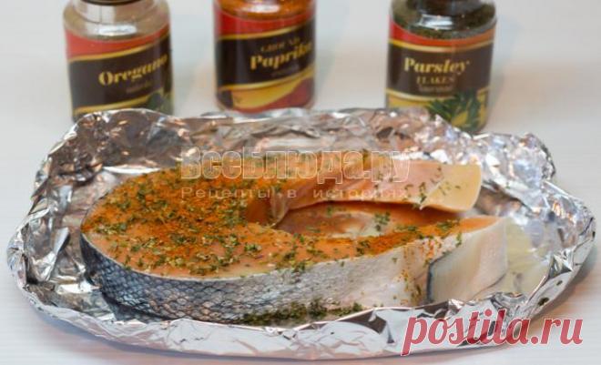 Семга - диетический рецепт без масла. Помидоры, морковка, болгарский перец, сыр | Все Блюда