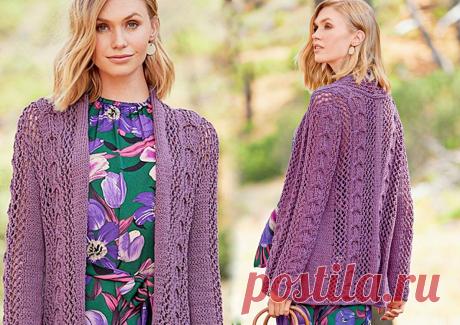 Кардиганомания: ажурные кардиганы на любой вкус, с описанием и схемами | Paradosik_Handmade | Яндекс Дзен