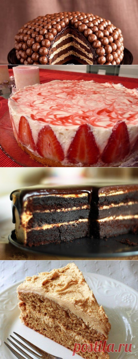 9 ФАНТАСТИЧЕСКИХ ТОРТОВ БЕЗ ВЫПЕЧКИ