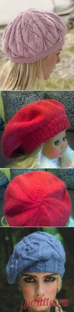 Как связать берет спицами? От простых до сложных моделей | Дом рукоделия