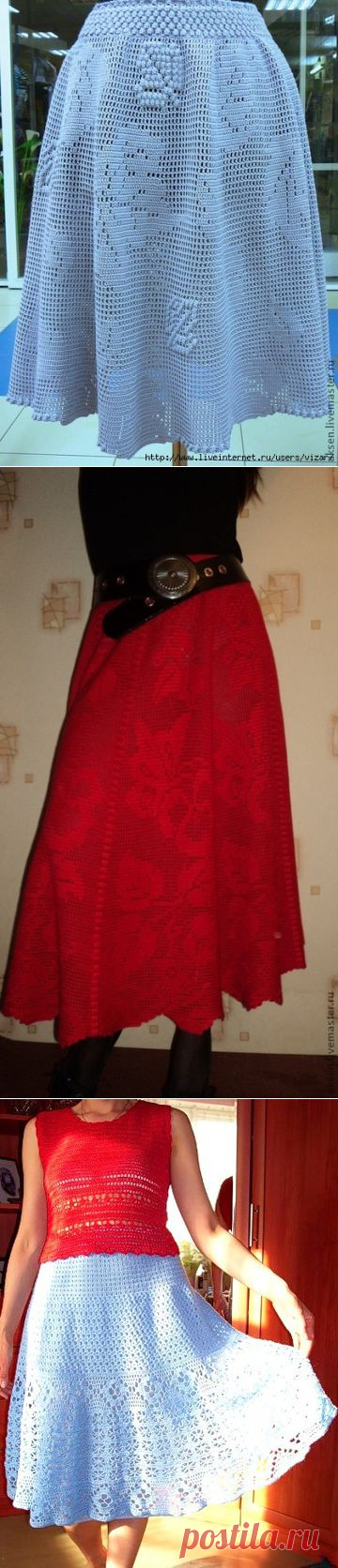 Филейные юбки - воздушность и изящество!.