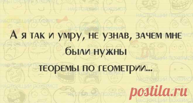 Мудрость приходит с возрастом, но иногда возраст приходит один