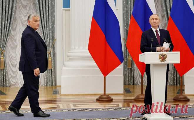 В Кремле оценили стремление Орбана сопоставить позиции России и Украины. Россия высоко оценивает «твердую, понятную и последовательную» линию венгерского премьера Виктора Орбана, направленную на сопоставление позиций Киева и Москвы.