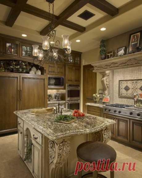Mediterranean Scottsdale High Desert - Mediterranean - Kitchen - phoenix - by Gina Spiller Design