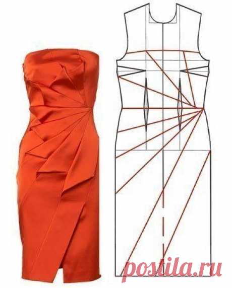 Платье "Экзоти / Необычные поделки