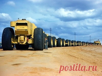 Автопоезд Апокалипсиса: LeTourneau Overland Train - Это интересно - Журнал - Quto.ru