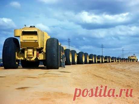 Автопоезд Апокалипсиса: LeTourneau Overland Train - Это интересно - Журнал - Quto.ru