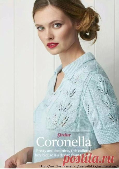 Кофточка "Coronella" (The Knitter 114)
