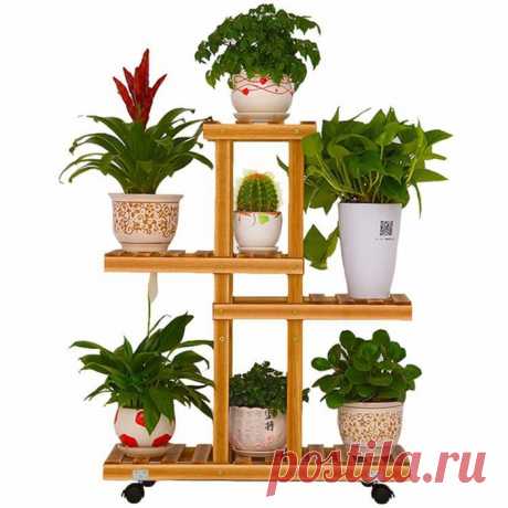 Напольные подставки под цветы — самодостаточное дополнение к интерьеру