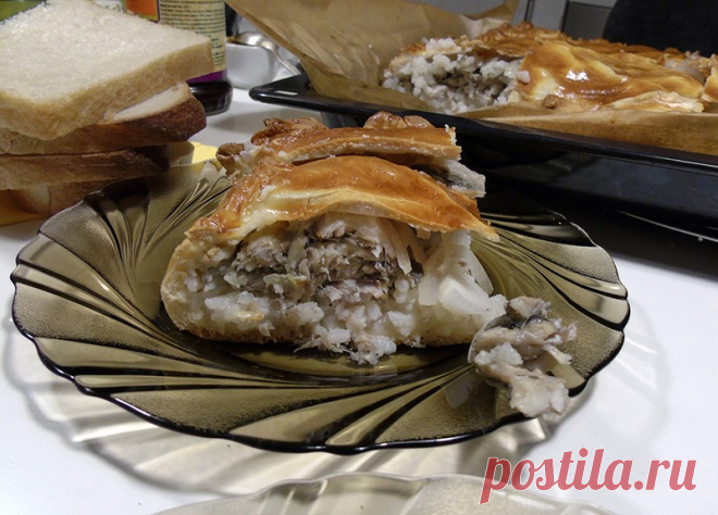 мойва в пироге - Foodclub — кулинарные рецепты с пошаговыми фотографиями