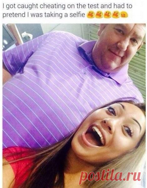 Лайфхак. Если вы попались на списывании во время теста, просто п / Интересное в IT