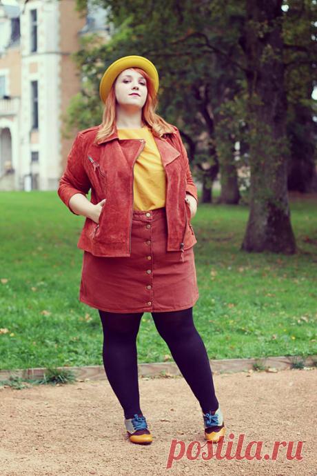 Стильные образы для полненьких: в стиле Audrey G