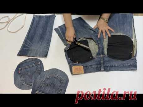 쓸모없는 옷 이렇게 재활용 해보세요./Try recycling useless clothes like this.