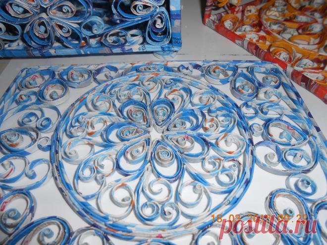 верх шкатулки