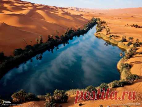 Оазис в пустыне Ливии - Путешествуем вместе