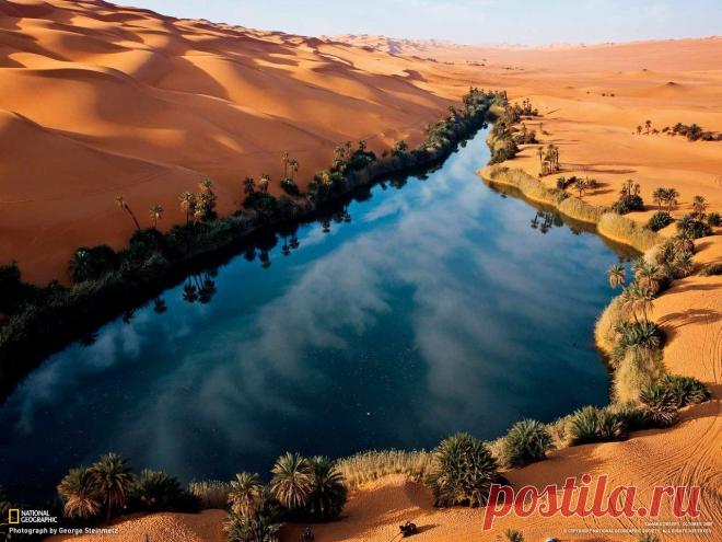 Оазис в пустыне Ливии - Путешествуем вместе