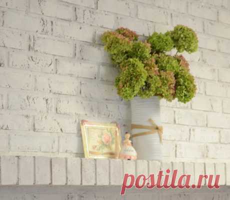 Annie Sloan Paint Gives Brick an Update | Sew a Fine Seam