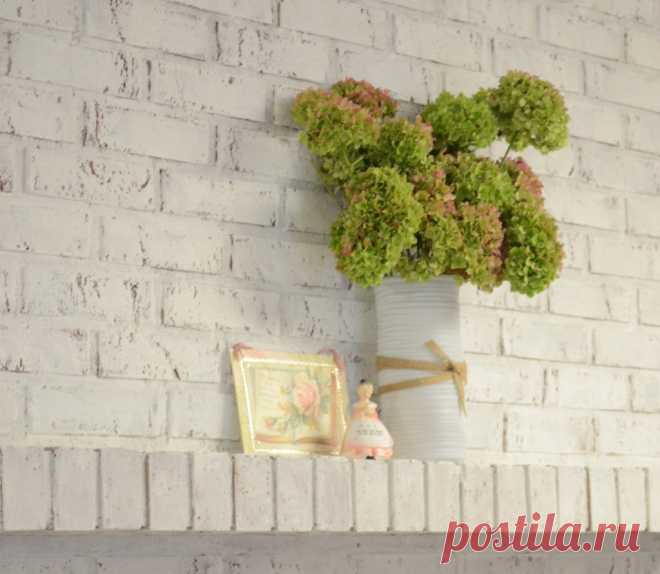 Annie Sloan Paint Gives Brick an Update | Sew a Fine Seam