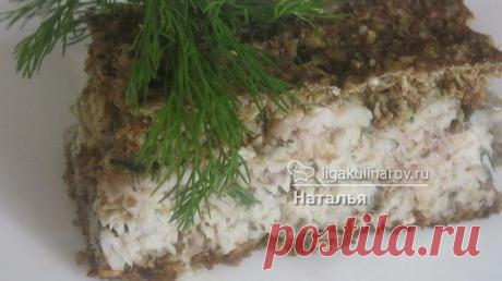 Пирог с мойвой, пошаговый от Лиги Кулинаров. Рецепт пирога с мойвой, рецепты Лиги Кулинаров.