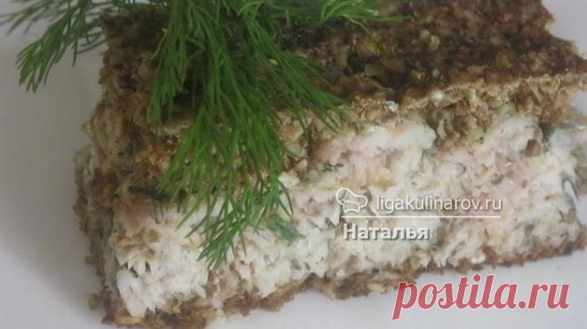 Пирог с мойвой,  пошаговый от Лиги Кулинаров. Рецепт пирога с мойвой, рецепты Лиги Кулинаров.