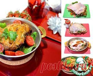 Глянцевое мясо на сковороде - кулинарный рецепт