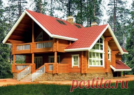 Деревянные дома фото