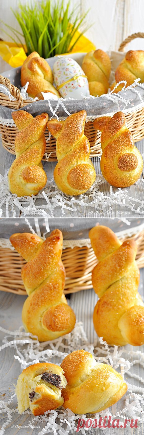 ПАСХАЛЬНЫЙ КРОЛИК С МАКОВОЙ НАЧИНКОЙ